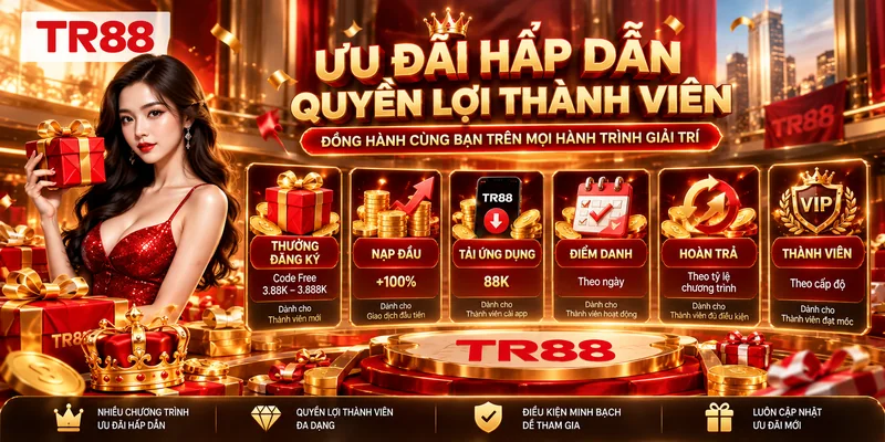 Ưu Đãi Thành Viên TR88